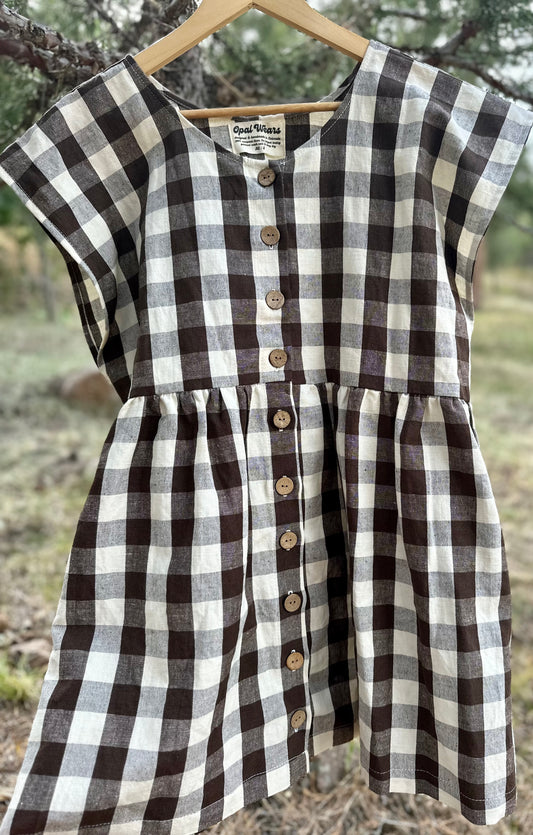 The Original Dress, Brown Gingham
