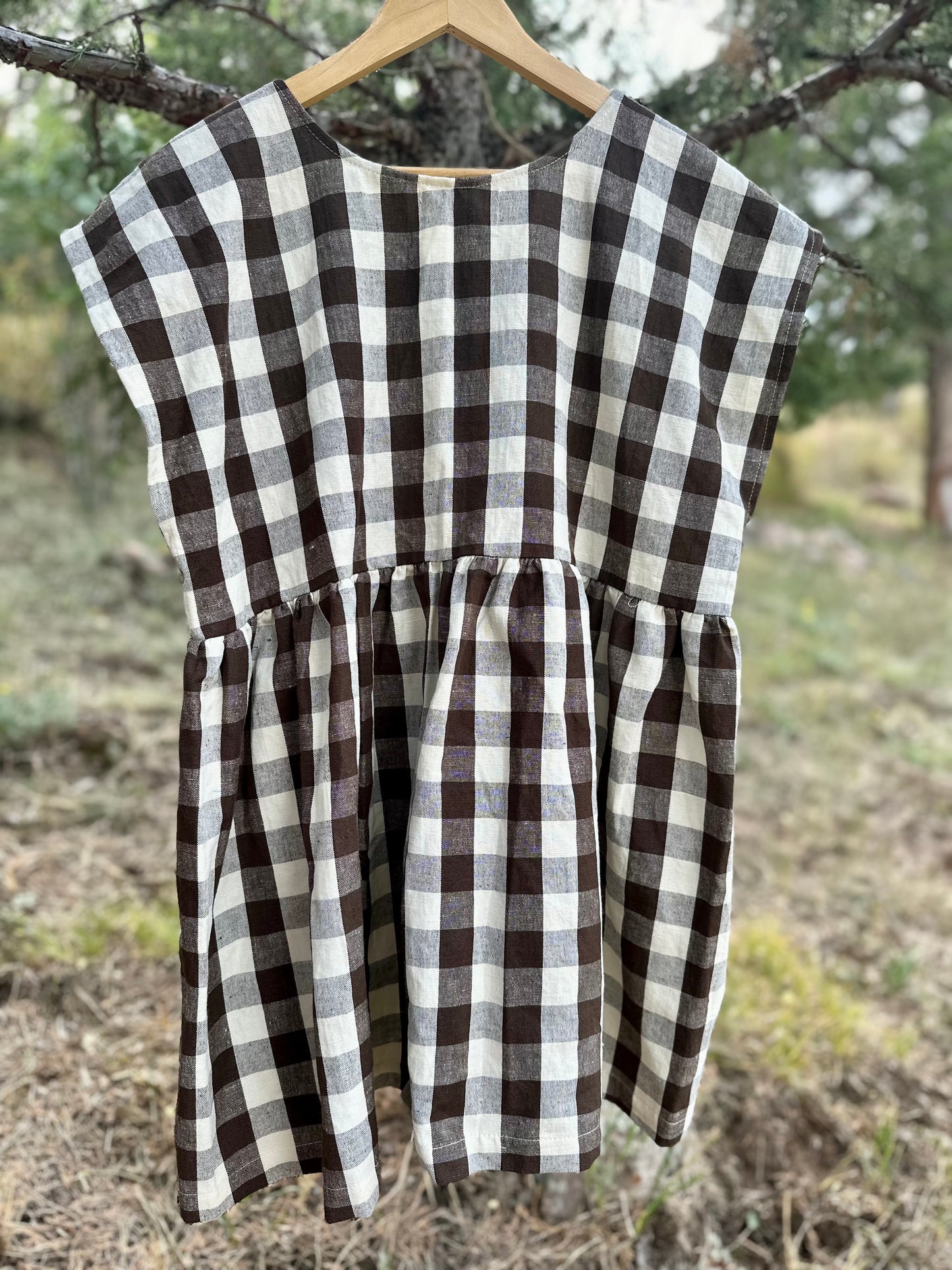 The Original Dress, Brown Gingham